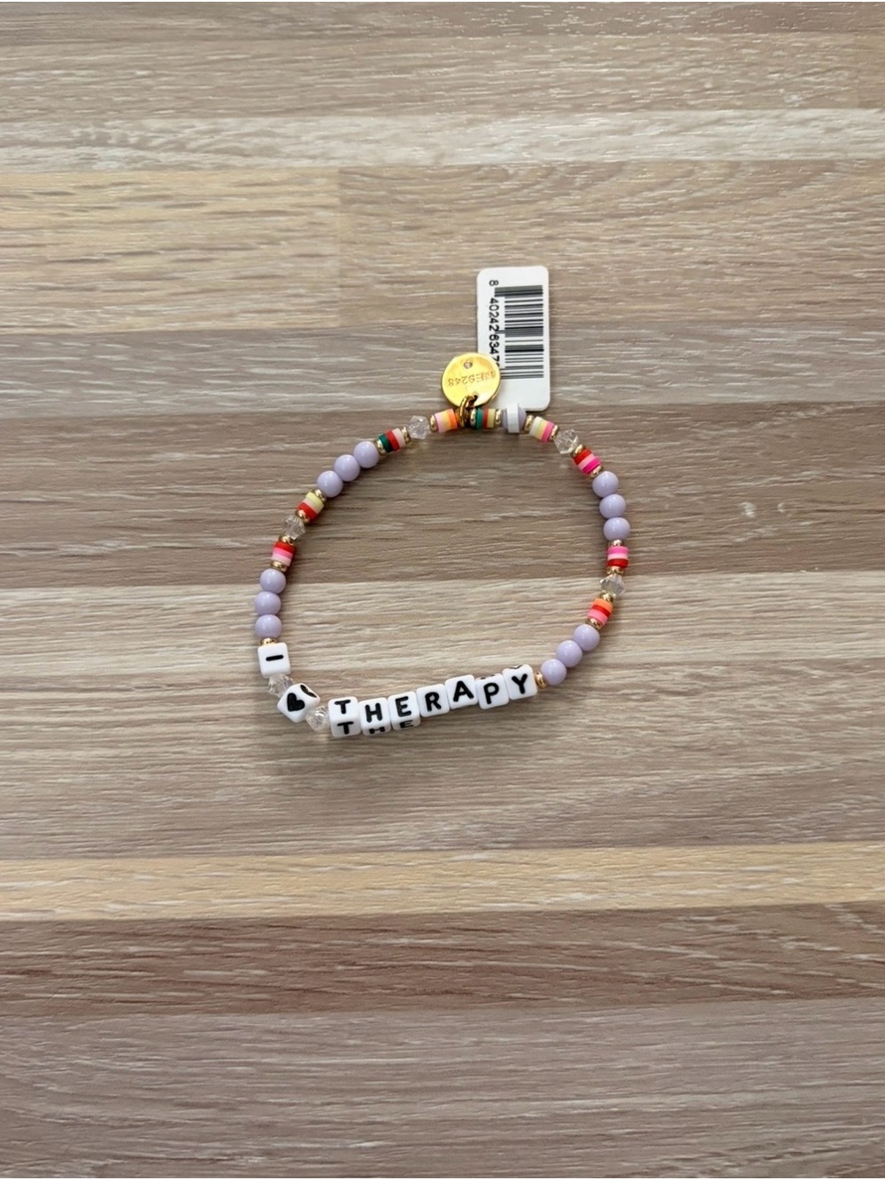 Little Words Project: “I Love Therapy” Bracelet💜 - Picture 3 of 3